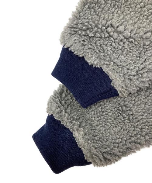 HUMAN MADE（ヒューマンメイド）HUMAN MADE (ヒューマンメイド) BOA FLEECE JACKET グレー サイズ:Lの古着・服飾アイテム
