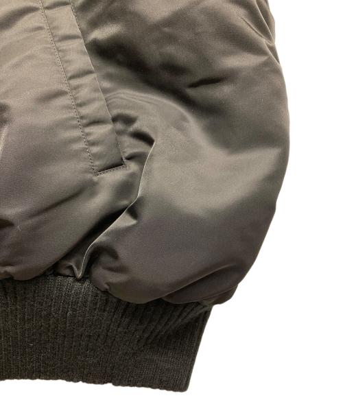 Stockholm Surfboard Club（ストックホルム サーフボード クラブ）STOCKHOLM SURFBOARD CLUB (ストックホルム サーフボード クラブ) ボンバージャケット ブラック サイズ:Lの古着・服飾アイテム