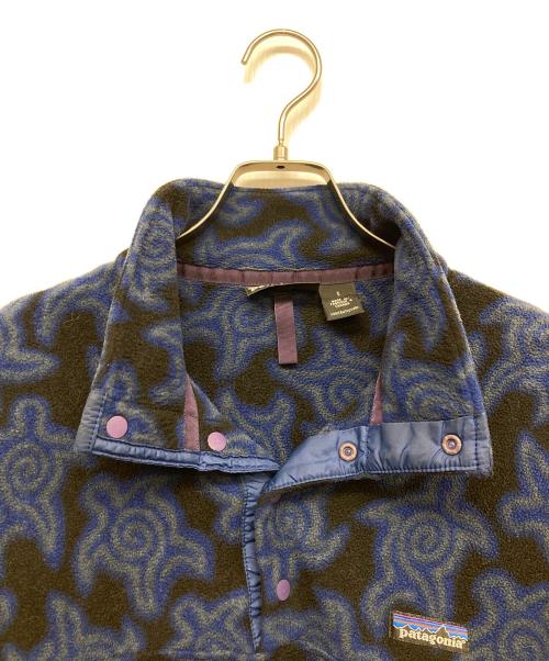 Patagonia（パタゴニア）Patagonia (パタゴニア) 90s ゼンタートルシンチラスナップT ブルー サイズ:Sの古着・服飾アイテム