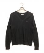 LACOSTEラコステ）の古着「薄手ニット」｜ブラック