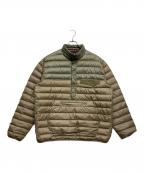 Patagoniaパタゴニア）の古着「ダウンスナップT」｜グリーン
