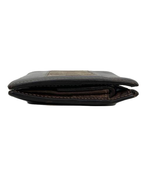 GUCCI（グッチ）GUCCI (グッチ) GGキャンバス 二つ折り財布 ベージュの古着・服飾アイテム