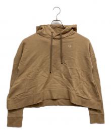 FRED PERRY（フレッドペリー）の古着「プルオーバーパーカー」｜ブラウン