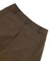 中古・古着 tageechita (タジチタ) Wide-Leg One-Tuck Pants ブラウン サイズ:L：5000円