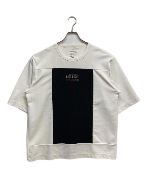 SHAREEF（シャリーフ）SHAREEF (シャリーフ) MILAN RIB SQUARE プリントTシャツ ホワイト サイズ:1の古着・服飾アイテム