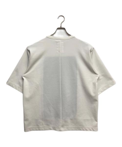 SHAREEF（シャリーフ）SHAREEF (シャリーフ) MILAN RIB SQUARE プリントTシャツ ホワイト サイズ:1の古着・服飾アイテム