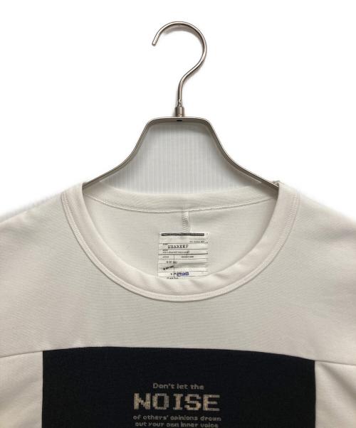 SHAREEF（シャリーフ）SHAREEF (シャリーフ) MILAN RIB SQUARE プリントTシャツ ホワイト サイズ:1の古着・服飾アイテム