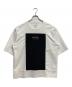 SHAREEF（シャリーフ）の古着「MILAN RIB SQUARE プリントTシャツ」｜ホワイト