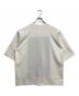 SHAREEF (シャリーフ) MILAN RIB SQUARE プリントTシャツ ホワイト サイズ:1：5000円