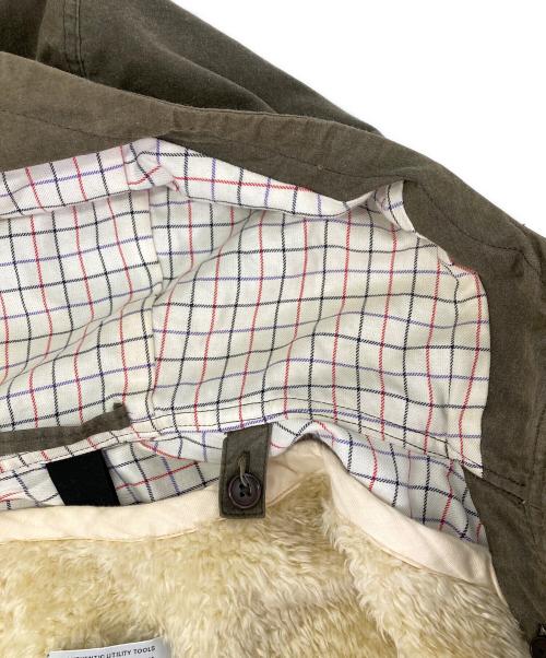 YAECA（ヤエカ）YAECA (ヤエカ) ライナー付きランドクロスオイルドジャケット グリーン サイズ:Mの古着・服飾アイテム