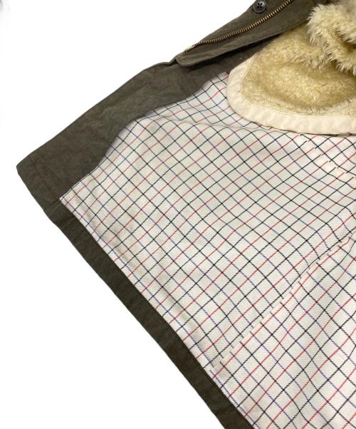 YAECA（ヤエカ）YAECA (ヤエカ) ライナー付きランドクロスオイルドジャケット グリーン サイズ:Mの古着・服飾アイテム