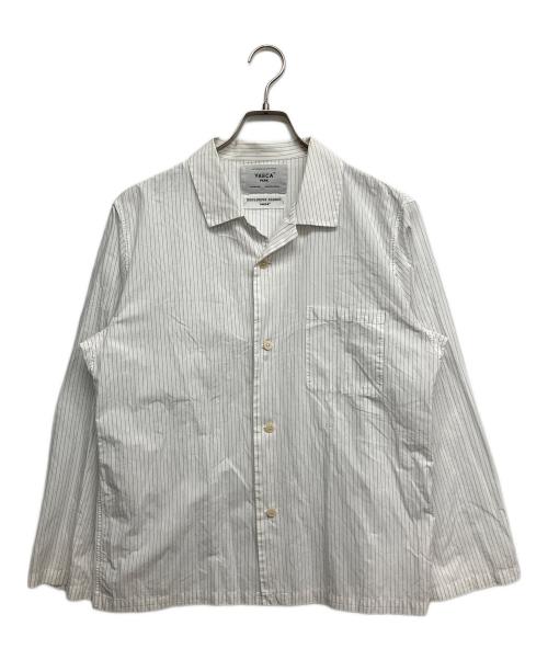 YAECA（ヤエカ）YAECA (ヤエカ) パジャマシャツ ホワイト サイズ:Mの古着・服飾アイテム