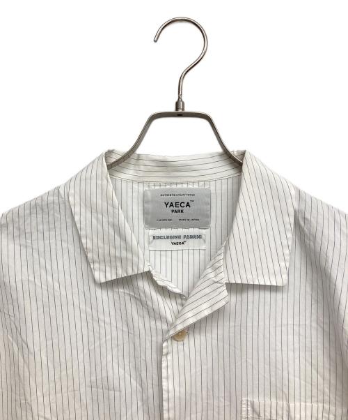 YAECA（ヤエカ）YAECA (ヤエカ) パジャマシャツ ホワイト サイズ:Mの古着・服飾アイテム