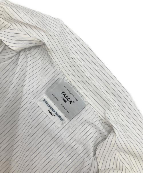 YAECA（ヤエカ）YAECA (ヤエカ) パジャマシャツ ホワイト サイズ:Mの古着・服飾アイテム