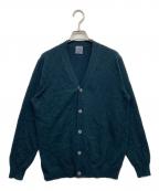 UNITED ARROWS GOLFユナイテッドアローズゴルフ）の古着「カシミヤブレンドカーディガン」｜グリーン