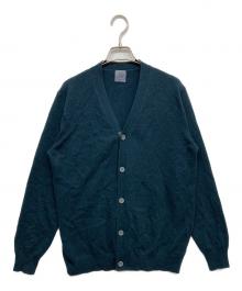 UNITED ARROWS GOLF（ユナイテッドアローズゴルフ）の古着「カシミヤブレンドカーディガン」｜グリーン