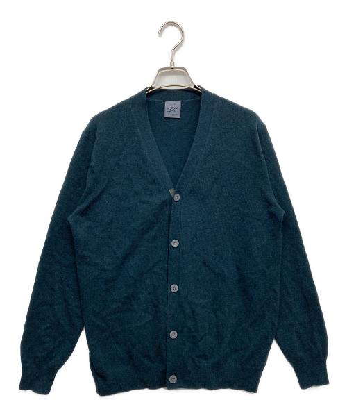 UNITED ARROWS GOLF（ユナイテッドアローズゴルフ）UNITED ARROWS GOLF (ユナイテッドアローズゴルフ) カシミヤブレンドカーディガン グリーン サイズ:Sの古着・服飾アイテム