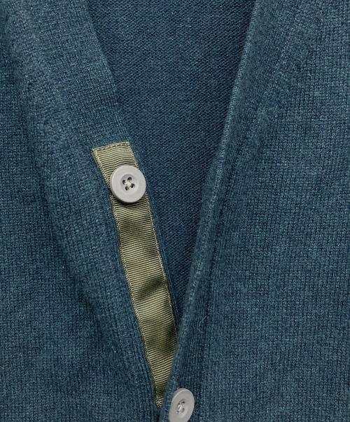 UNITED ARROWS GOLF（ユナイテッドアローズゴルフ）UNITED ARROWS GOLF (ユナイテッドアローズゴルフ) カシミヤブレンドカーディガン グリーン サイズ:Sの古着・服飾アイテム