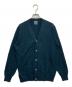 UNITED ARROWS GOLF（ユナイテッドアローズゴルフ）の古着「カシミヤブレンドカーディガン」｜グリーン