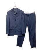 ERMENEGILDO ZEGNA×sartoria pisthesエルメネジルド・ゼニア×サルトリア ピステス）の古着「セットアップスーツ」｜ネイビー