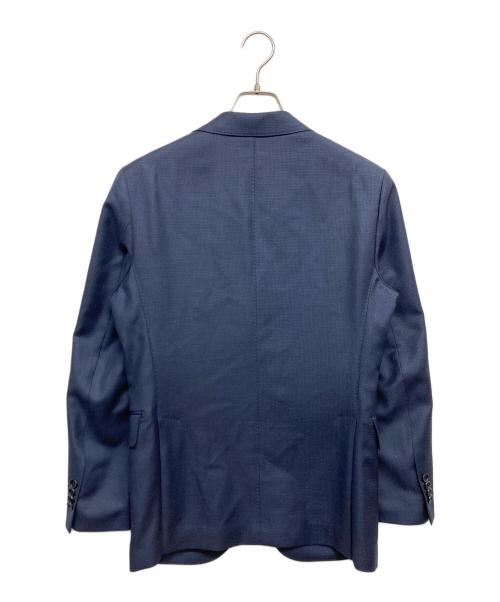 ERMENEGILDO ZEGNA（エルメネジルド・ゼニア）Ermenegildo Zegna (エルメネジルド・ゼニア) Sartoria pisthes (サルトリア ピステス) セットアップスーツ ネイビー サイズ:44の古着・服飾アイテム