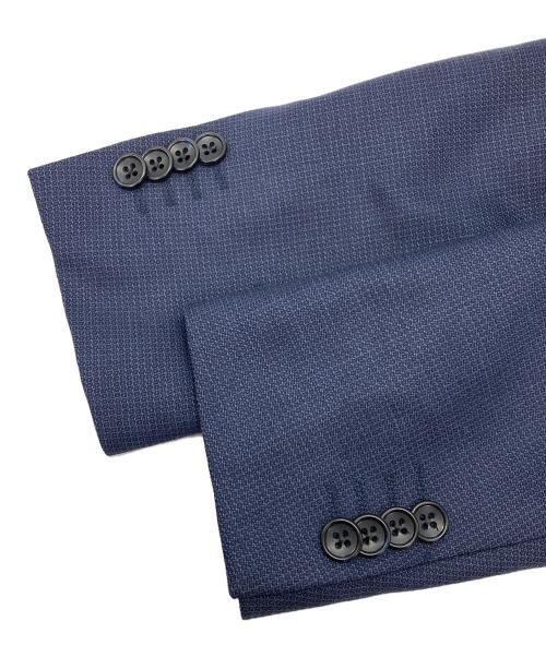 ERMENEGILDO ZEGNA（エルメネジルド・ゼニア）Ermenegildo Zegna (エルメネジルド・ゼニア) Sartoria pisthes (サルトリア ピステス) セットアップスーツ ネイビー サイズ:44の古着・服飾アイテム