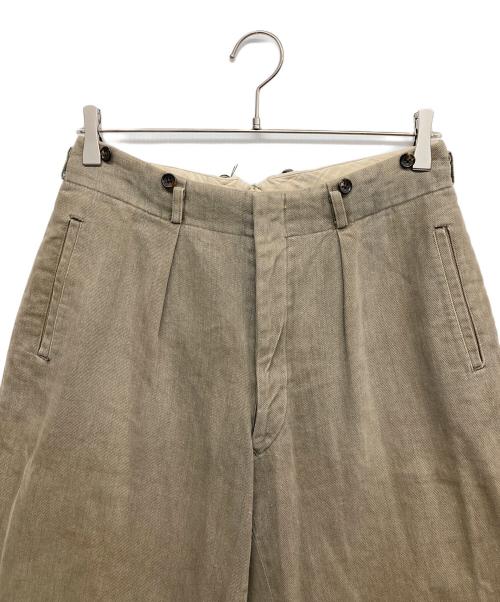 COMME des GARCONS HOMME（コムデギャルソン オム）COMME des GARCONS HOMME (コムデギャルソン オム) テーパード2タックパンツ グレー サイズ:Mの古着・服飾アイテム