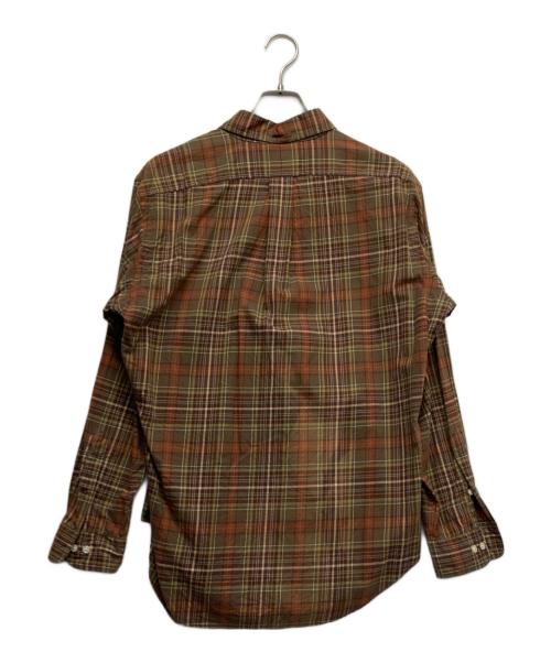 RALPH LAUREN（ラルフローレン）RALPH LAUREN (ラルフローレン) チェックシャツ ブラウン サイズ:Lの古着・服飾アイテム