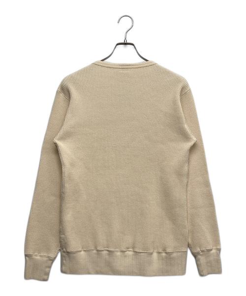 Healthknit（ヘルスニット）Healthknit (ヘルスニット) ワッフルカットソー ベージュ サイズ:M 未使用品の古着・服飾アイテム