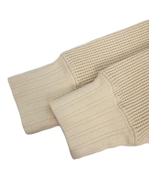 Healthknit（ヘルスニット）Healthknit (ヘルスニット) ワッフルカットソー ベージュ サイズ:M 未使用品の古着・服飾アイテム