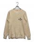 Healthknit（ヘルスニット）の古着「ワッフルカットソー」｜ベージュ