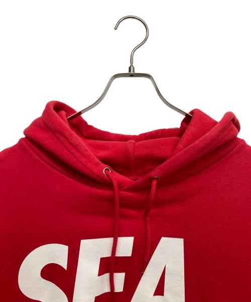 WIND AND SEA（ウィンダンシー）WIND AND SEA (ウィンダンシー) プルオーバーパーカー レッド サイズ:XLの古着・服飾アイテム