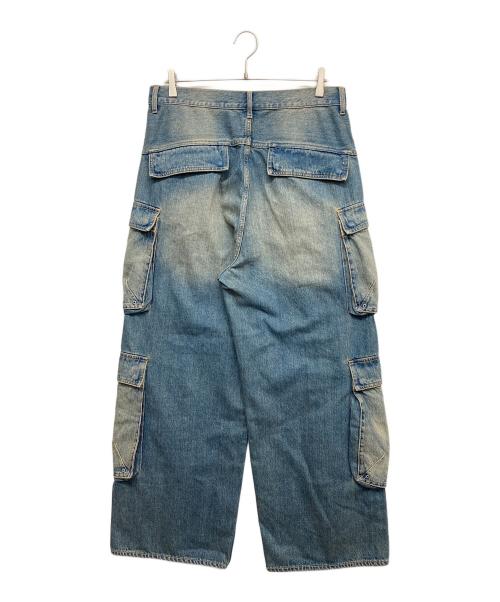 BEAMS（ビームス）BEAMS (ビームス) FUTURE ARCHIVE / DENIM CARDO PANTS インディゴ サイズ:Lの古着・服飾アイテム