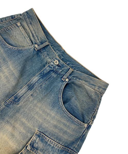 BEAMS（ビームス）BEAMS (ビームス) FUTURE ARCHIVE / DENIM CARDO PANTS インディゴ サイズ:Lの古着・服飾アイテム
