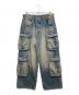BEAMS（ビームス）の古着「FUTURE ARCHIVE / DENIM CARDO PANTS」｜インディゴ