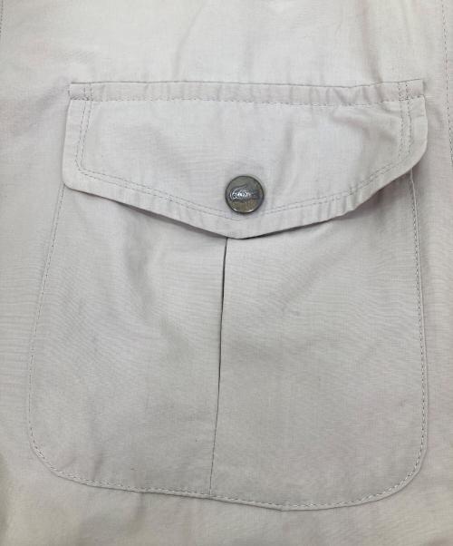 LACOSTE（ラコステ）LACOSTE (ラコステ) ナイロンジャケット ベージュ サイズ:3の古着・服飾アイテム