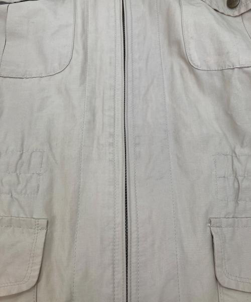 LACOSTE（ラコステ）LACOSTE (ラコステ) ナイロンジャケット ベージュ サイズ:3の古着・服飾アイテム