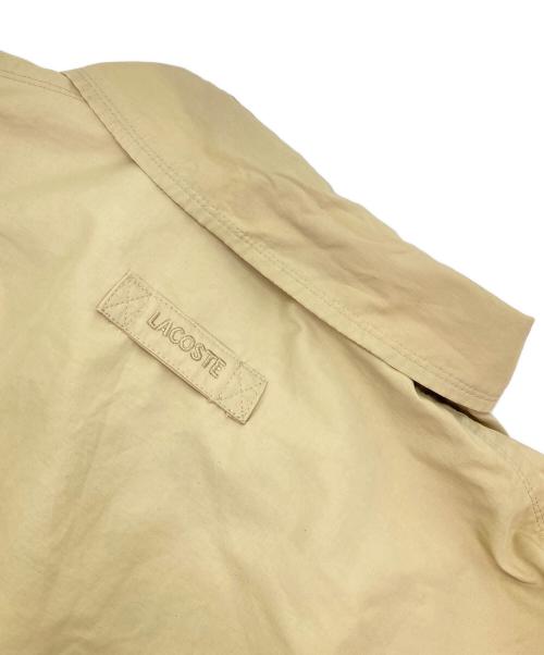 LACOSTE（ラコステ）LACOSTE (ラコステ) ナイロンジャケット ベージュ サイズ:3の古着・服飾アイテム