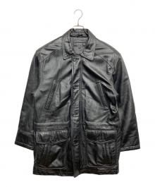 k-progetto（ケープロジェット）の古着「レザーコート」｜ブラック