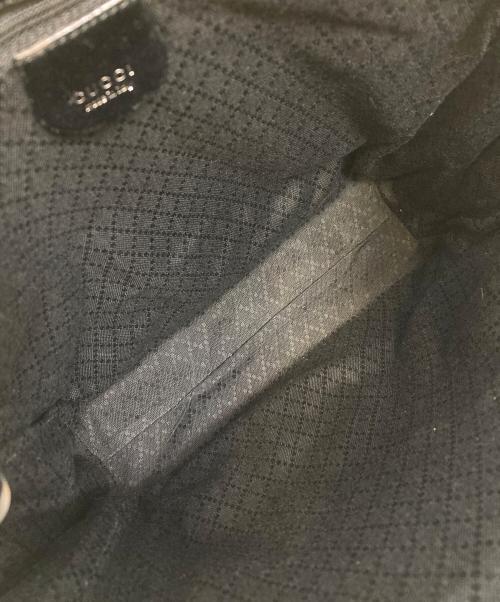 GUCCI（グッチ）GUCCI (グッチ) オールドトートバッグ ブラックの古着・服飾アイテム