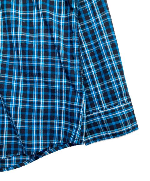 CHAPS（チャップス）CHAPS (チャップス) チェックシャツ ブルー サイズ:XLの古着・服飾アイテム