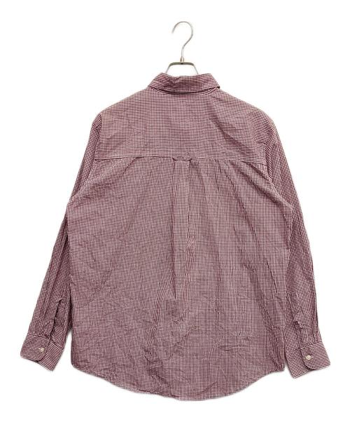 CHAPS（チャップス）CHAPS (チャップス) チェックシャツ レッド サイズ:Mの古着・服飾アイテム