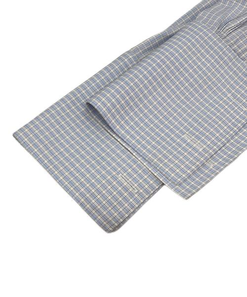 BROOKS BROTHERS（ブルックスブラザーズ）BROOKS BROTHERS (ブルックスブラザーズ) チェックシャツ ブルー サイズ:16の古着・服飾アイテム