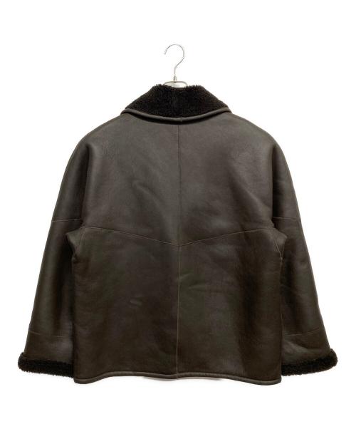 GUSHLOW&COLE（ガシュロウ＆コール）GUSHLOW&COLE (ガシュロウ＆コール) SHEARLING MIDI コート ブラウン サイズ:OSの古着・服飾アイテム
