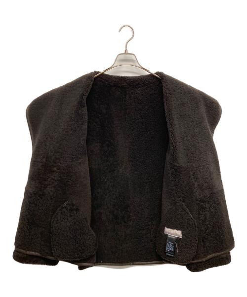 GUSHLOW&COLE（ガシュロウ＆コール）GUSHLOW&COLE (ガシュロウ＆コール) SHEARLING MIDI コート ブラウン サイズ:OSの古着・服飾アイテム