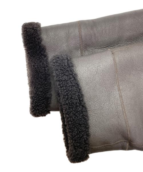 GUSHLOW&COLE（ガシュロウ＆コール）GUSHLOW&COLE (ガシュロウ＆コール) SHEARLING MIDI コート ブラウン サイズ:OSの古着・服飾アイテム