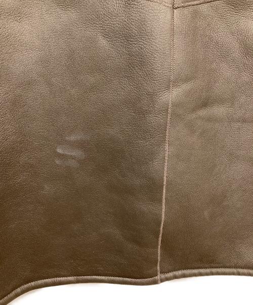 GUSHLOW&COLE（ガシュロウ＆コール）GUSHLOW&COLE (ガシュロウ＆コール) SHEARLING MIDI コート ブラウン サイズ:OSの古着・服飾アイテム