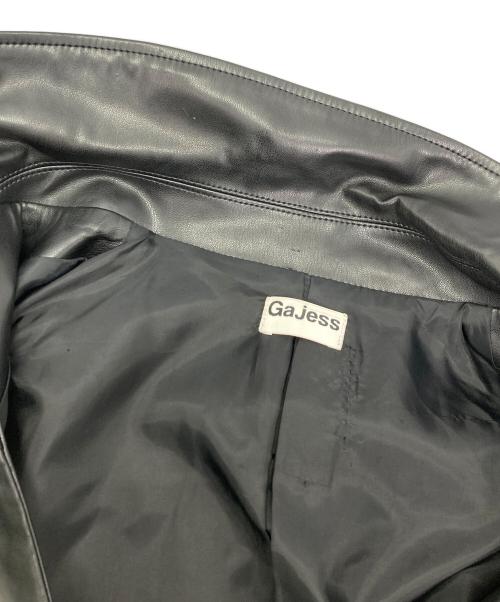 gajess（ガジェス）Gajess (ガジェス) レザージャケット ブラック サイズ:Fの古着・服飾アイテム