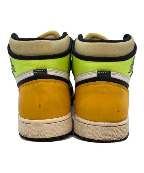 NIKE（ナイキ）NIKE (ナイキ) エア ジョーダン 1 レトロ ハイ イエロー サイズ:270の古着・服飾アイテム