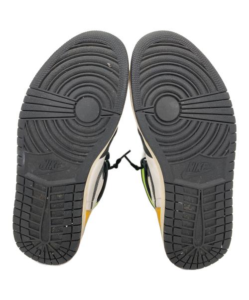 NIKE（ナイキ）NIKE (ナイキ) エア ジョーダン 1 レトロ ハイ イエロー サイズ:270の古着・服飾アイテム